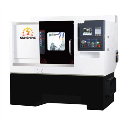 완전 자동 고정밀 절단 CNC 경사 선반